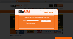 Desktop Screenshot of belatintas.com.br